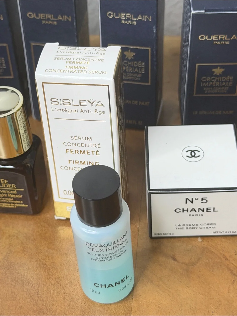 Guerlain paris chanel bvlgari